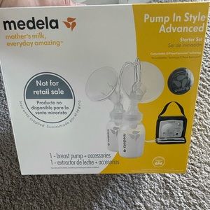 Brand new sealed medela pump in style advanced starter set